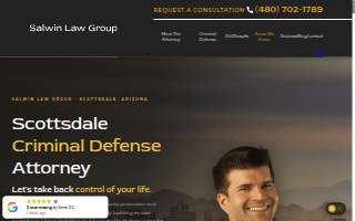 Salwin Law Group of El Mirage website