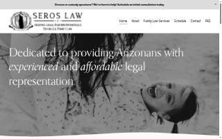 Seros Law, PLLC of El Mirage website
