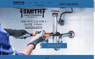 Smith Family Plumbing Inc. website