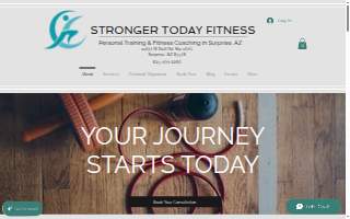 Stronger Today Fitness of El Mirage website
