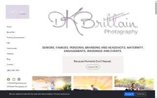 DK Brittain Photography, LLC website