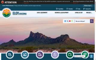 Eloy Police Department website
