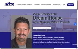 Van Eaton Mortgage, LLC website