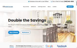 X2 Mortgage website