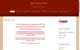 B Z Painting LLC website
