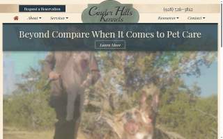 Cinder Hills Kennels website