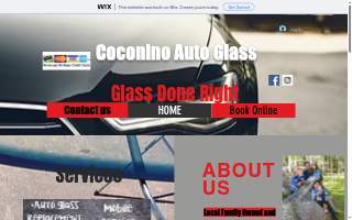 Coconino Auto Glass website