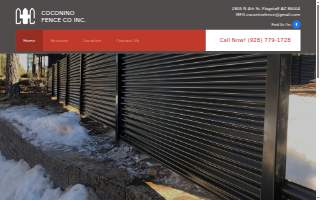 Coconino Fence Co website