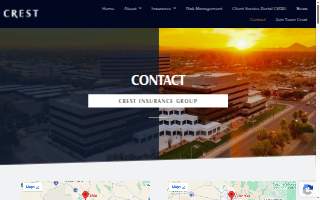 Crest Insurance Group of Flagstaff website