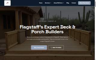 Flagstaff Deck & Porch website