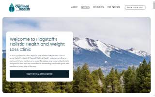 Flagstaff Optimal Health & Weight Management website