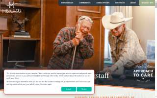 Highgate Senior Living - Flagstaff website