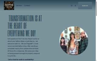 Mariposa Tattoo website