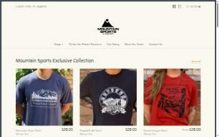 Mountain Sports Flagstaff website