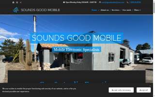 Sounds Good Mobile website