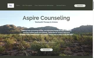 Aspire Counseling Solutions website