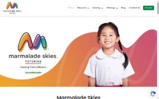 Marmalade Skies Tutoring of Flowing Wells website