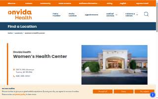 Associates For Women's Health website