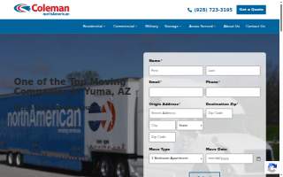 Coleman northAmerican website