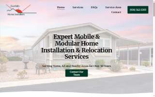 Foothills Home Installers website