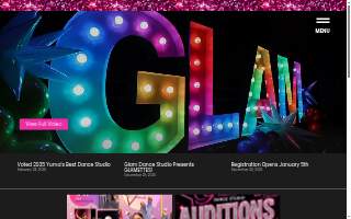Glam Dance Studio By Cindy of Fortuna Foothills website