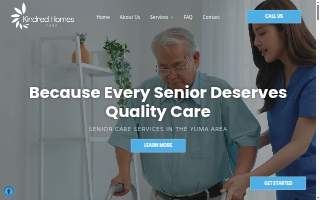 Kindred Homes Yuma website