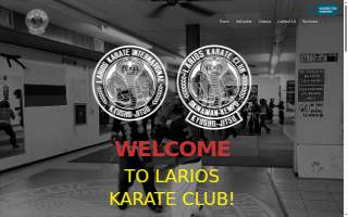 Larios Karate Club of Fortuna Foothills website