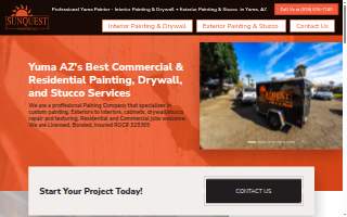 Sunquest Painting LLC of Fortuna Foothills website