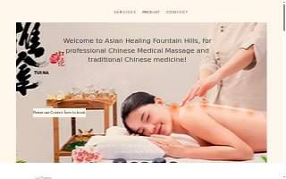 Asian Natural Healing Massage website