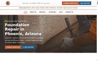 Concrete Repairman® Foundation Repair website