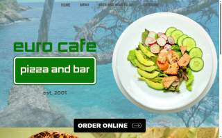 Euro Cafe website