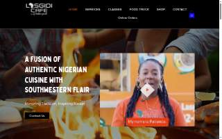 Lasgidi Cafe website
