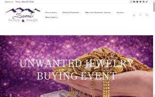 Sami Fine Jewelry website