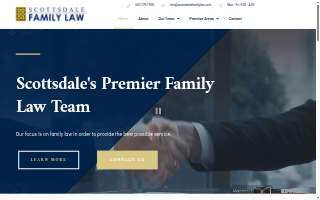 Scottsdale Family Law of Fountain Hills website