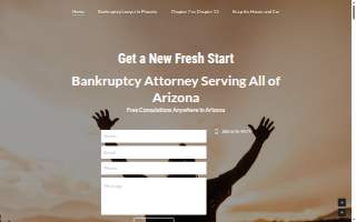 Arizona Bankruptcy Advocates of Gilbert website