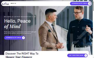 Arthur Bookkeeping & Tax website