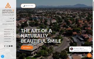 Artistry In Dentistry website