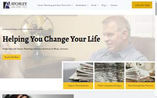 Atchley Law Firm, PLC website