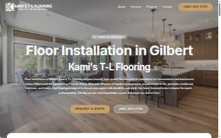 Kami's T-L Flooring website