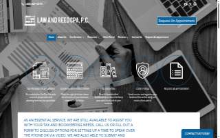 Law and Reed, CPA, P.C. website