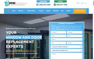 RMK Windows of Gilbert website