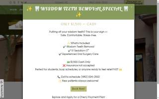 San Tan Oral Surgery website