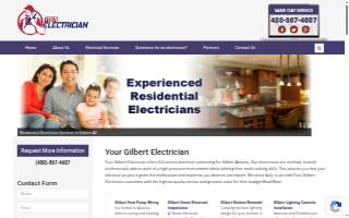 Your Gilbert Electrician - Electrical Service & Repairs website