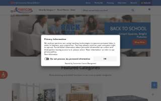 American Furniture Warehouse website