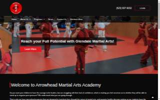 Arrowhead Martial Arts Academy website