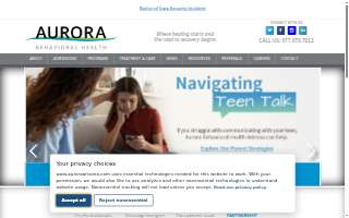Aurora Behavioral Health System - Glendale website