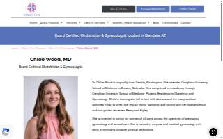 Chloe Wood, MD website