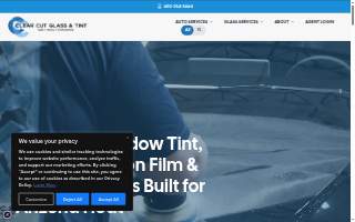 Clear Cut Glass & Tint website