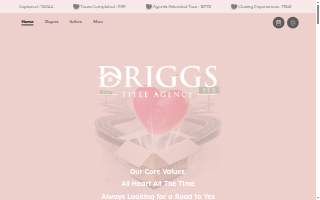 Driggs Title Agency - Arrowhead website