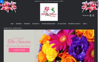 Glendale Flowers website